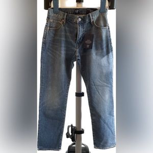 NWT GAP Mens 29 x 30 Straight Leg, Mid-Rise, GAP Flex Denim Jeans